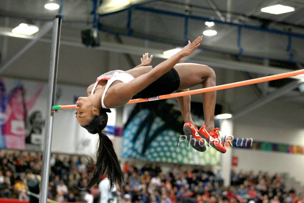 Priscilla Frederick in High Jump