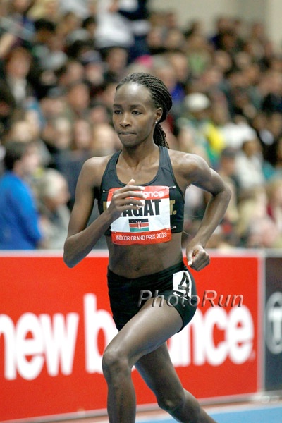 Viola Lagat in Women's Mile