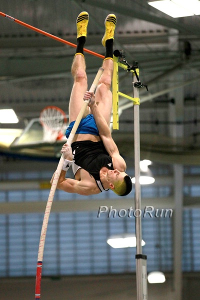 Jordan Scott Won the Pole Vault