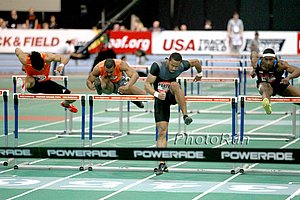 Men's 60m Hurdles Won by Jeff Porter (Tiffany's Husband)