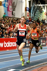 Galen Rupp and Hagos Gebrhiwet of Ethiopia