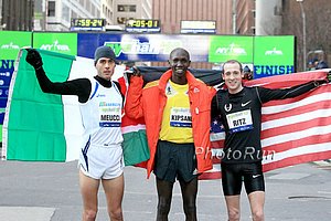Meucci, Kipsang and Ritzenhein