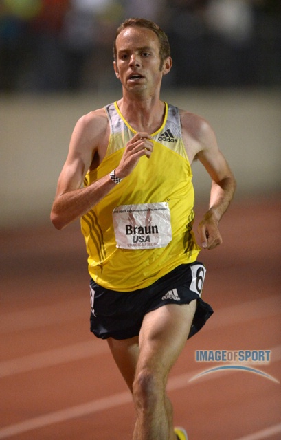 Aaron Braun Fifth in 13:22.37 in the After Leading