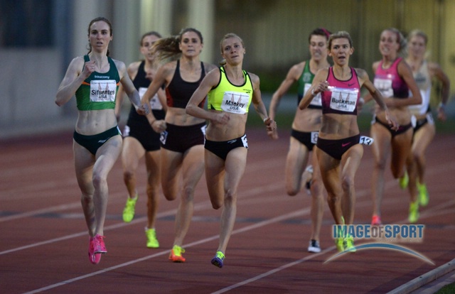 Katie Mackey Won and  Nicole Sifuentes Was 3rd but Mary Cain Moved up for 2nd