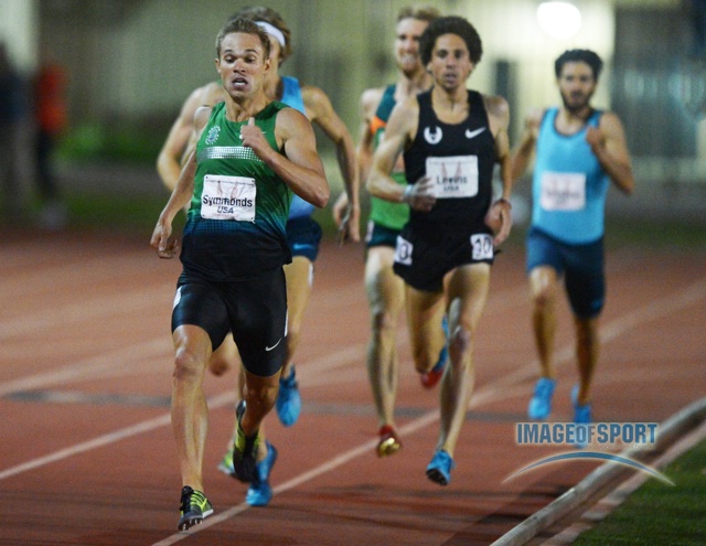 Nick Symmonds Won the B Heat in The Fastest Time of the Day in  3:36.07