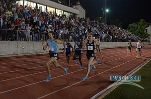 Will Leer Overtakes Galen Rupp to Win 1500m