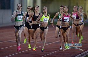 Katie Mackey Won and  Nicole Sifuentes Was 3rd but Mary Cain Moved up for 2nd