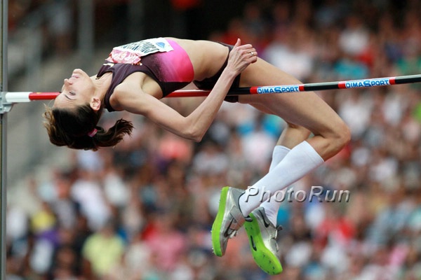 Anna Chicherova Went 2.01 to Win HJ