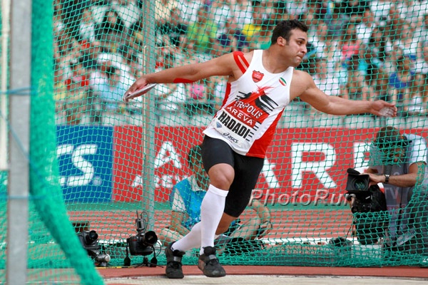 Ehsan Hadadi of Iran