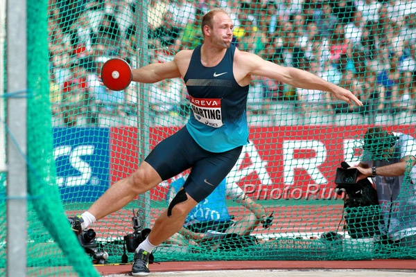 Robert Harting Won the Discus