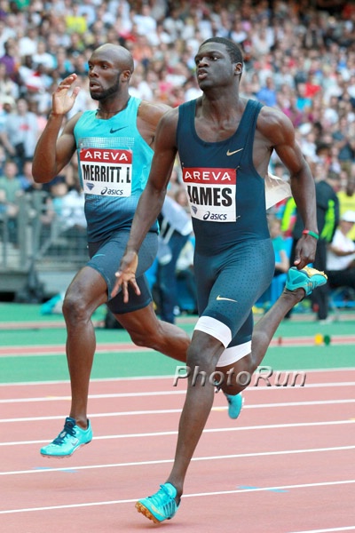 Kirani James and Merritt