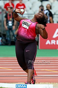 Michelle Carter in the Shot Put