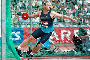Robert Harting Won the Discus