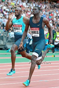 Kirani James and Merritt
