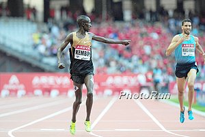 Kemboi Encourages Mahiedine Mekhissi-Benabbad