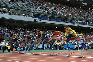 Men's 110m Hurdles was Very Close