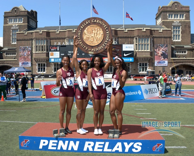 Texas A&M womens 4 x 100m