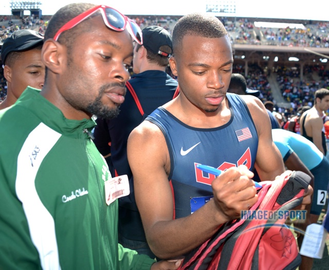 Joey Hughes signs an autograph
