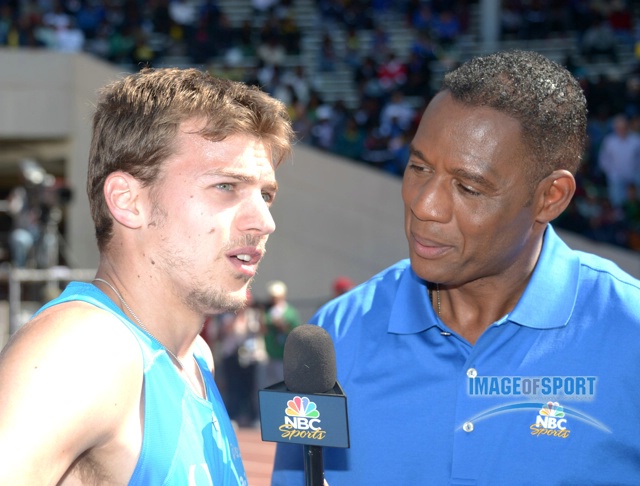 Lewis Johnson and  Christophe Lemaitre