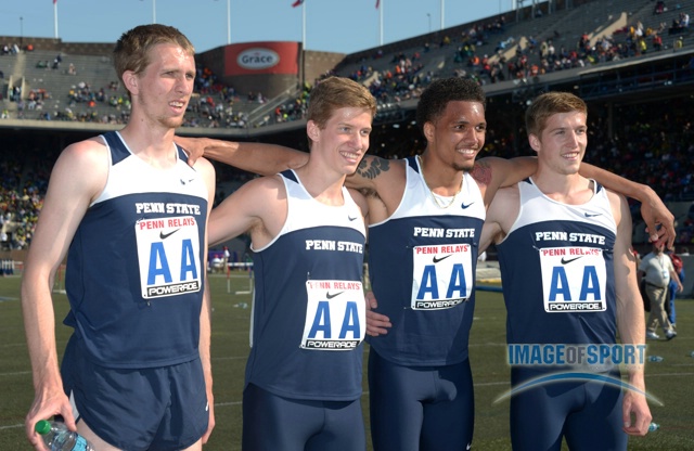 From left: Robby Crease and Brannon Kidder and Za'Von Watkins and Casimir Loxsom.