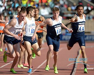 Casimir Loxsom takes the handoff from Za'Von Watkins