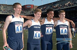 From left: Robby Crease and Brannon Kidder and Za'Von Watkins and Casimir Loxsom.