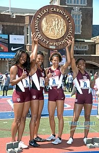 From left: Ashton Purvis and Ashley Collier and Olivia Ekpone and Kimaria Brown.