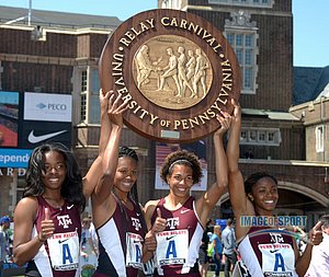 Texas A&M womens 4 x 200m relay