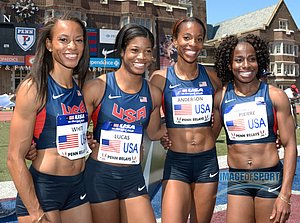 Mandy White and Porscha Lucas and Alexandria Anderson and Barbara Pierre.