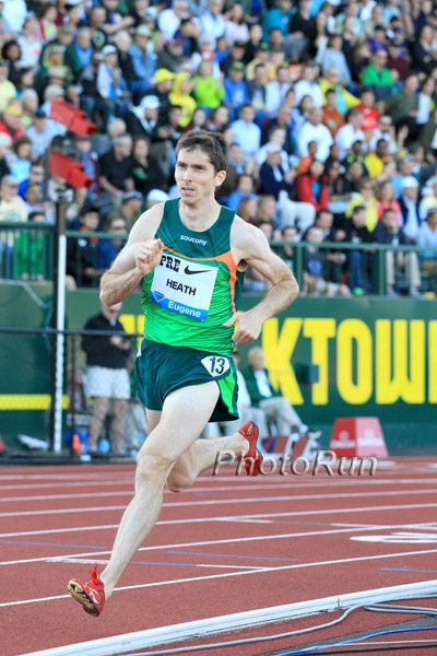 Garrett Heath Won the 1500m