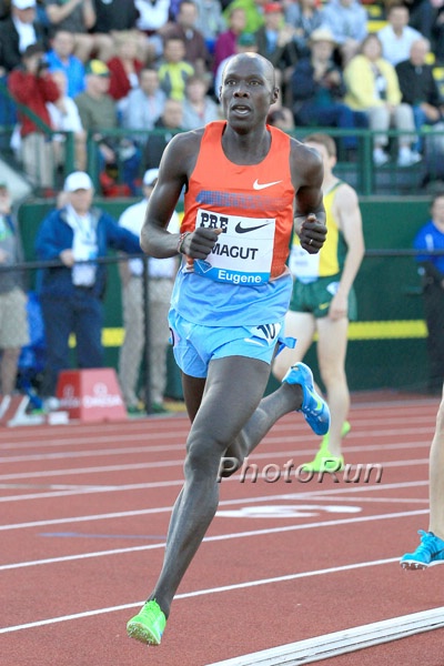 James Magut on "B" Mile