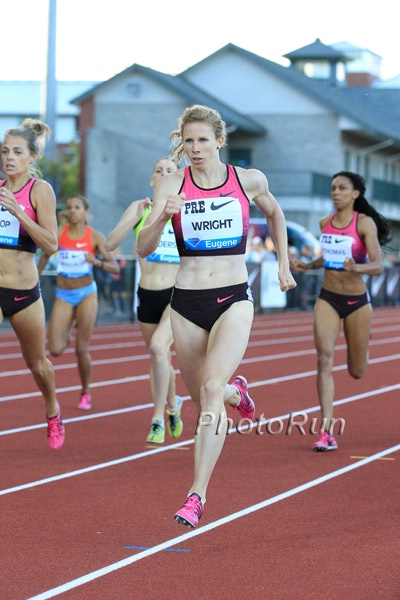 Phoebe Wright in 800m