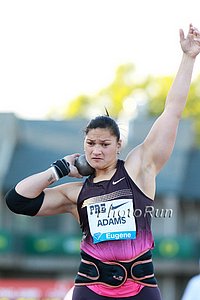Valerie Adams Won the Shot