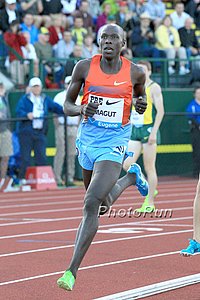 James Magut on "B" Mile