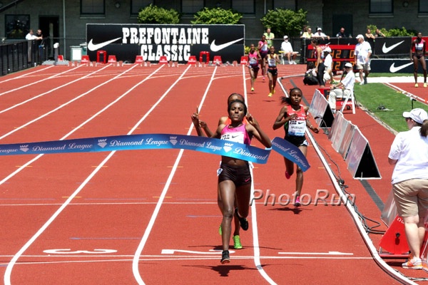 Dibaba Over Cherono