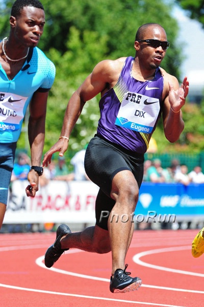Walter Dix in 200m