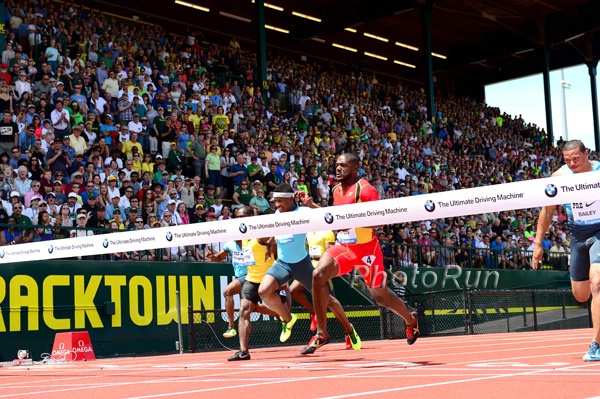 Men's 100m Finish