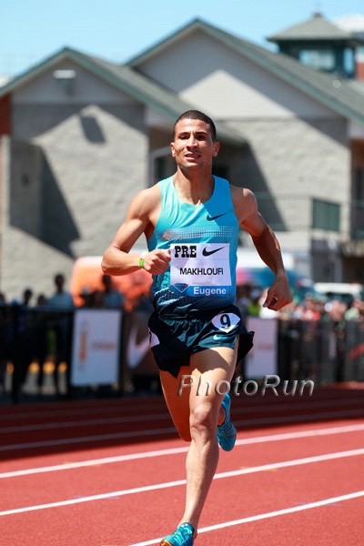 Olympic Champ Taoufik Makhloufi In His First Race of 2013
