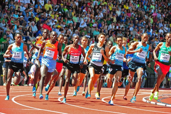 Men's Mile Field