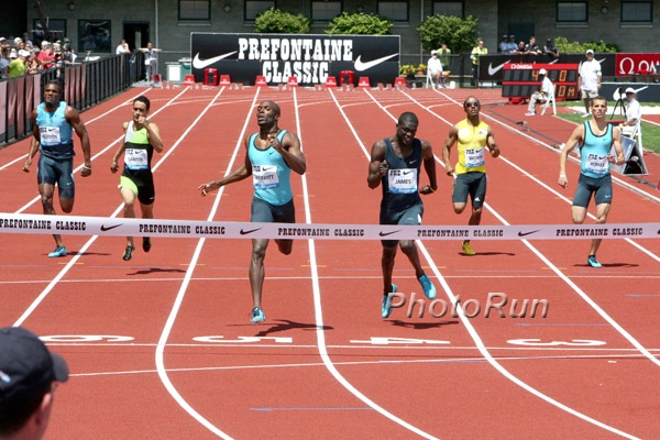 LaShawn Merritt Beats Kirani James!