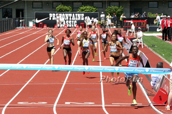 Francine Niyonsaba Dominated for the Win