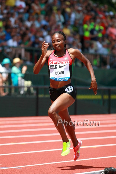 Wome'ns 1500m Photos: Hellen Obiri