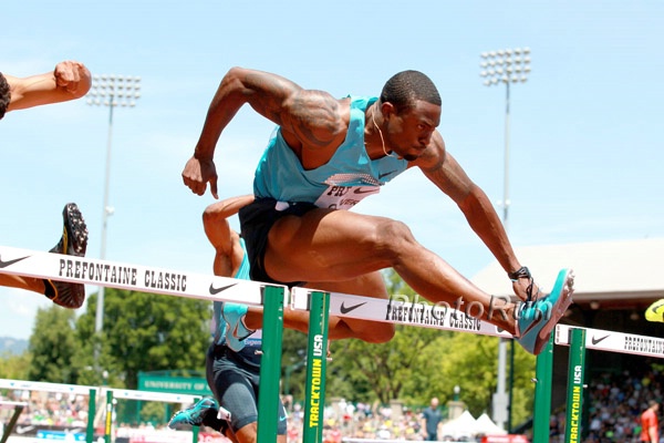David Oliver in 110m Hurdles