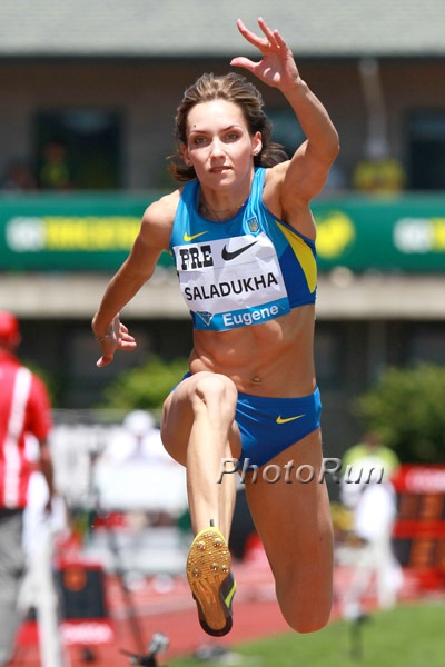 Olha Saladuha in Triple
