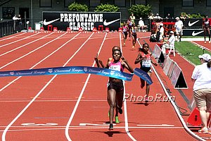 Dibaba Over Cherono