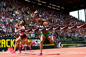 Women's 100m Finish