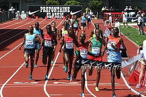 Kiplagat Celebrates
