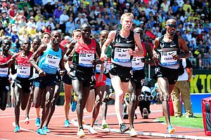 Men's 5000m Field: Galan Rupp