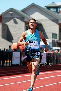 Olympic Champ Taoufik Makhloufi In His First Race of 2013