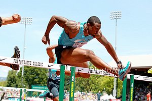 David Oliver in 110m Hurdles